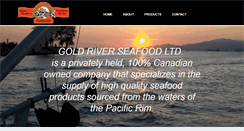 Desktop Screenshot of goldriverseafood.com